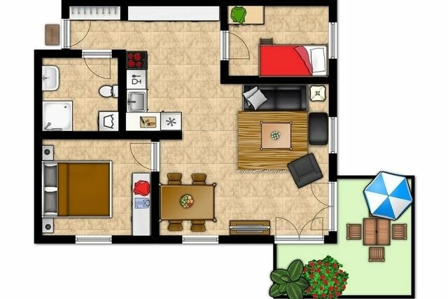 Ferienwohnung in Boltenhagen - Hanseresidenz I Whg. 11 - Bild 20