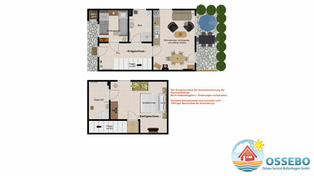 Ferienhaus in Boltenhagen - Neues Urlauberdorf Hs. 57 a - Bild 23