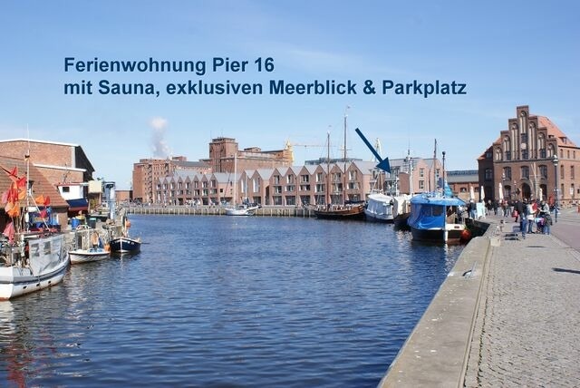 Ferienwohnung in Wismar - Pier 16 mit Sauna - ABC346 - Bild 2