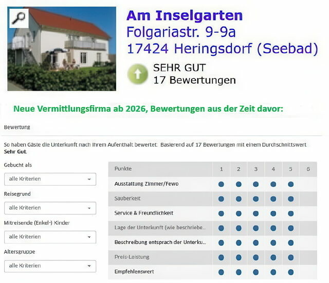 Ferienwohnung in Heringsdorf - Am Inselgarten OG 4 - Bild 14