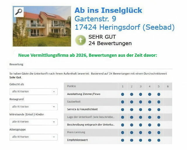 Ferienwohnung in Heringsdorf - Ab ins Inselgl&uuml;ck EG 2 - Bild 16