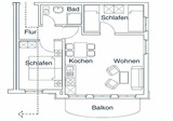 Ferienwohnung in Bansin - Villa Sonnengl&uuml;ck, App. 7 - Bild 10