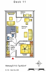 Ferienwohnung in Heiligenhafen - Ferienpark - Haus E, App. 0E1103 - Bild 24