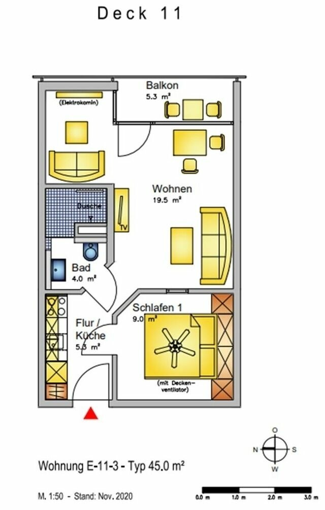 Ferienwohnung in Heiligenhafen - Ferienpark - Haus E, App. 0E1103 - Bild 24