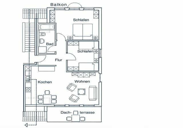 Ferienwohnung in Bansin - Villa Sonnengl&uuml;ck, App. 29 - Bild 11