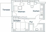 Ferienwohnung in Bansin - Villa Sonnengl&uuml;ck, App. 21 - Bild 8