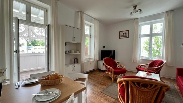 Ferienwohnung in Sellin - Villa Sonneck, App. 15 - Bade- & Saunawelt t&auml;glich inklusive - Bild 15