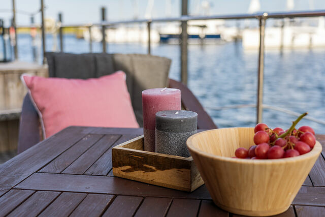 Ferienwohnung in Heiligenhafen-Ortm&uuml;hle Yachthafen - Hausboot Kanja Huus & Meer - Bild 5