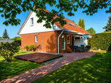 Ferienhaus in L&uuml;tow - Ostseeferienhaus Usedom L&uuml;tow am Achterwasser Hundefreundlich Naturlage Familie Christian Ziethen - Bild 1