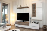 Ferienwohnung in Brenkenhagen - Ostseebrise 17 - WZ mit Smart TV