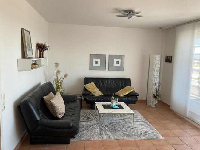 Ferienwohnung in Haffkrug - Seehaus zur Strandbr&uuml;cke - Wohnbereich