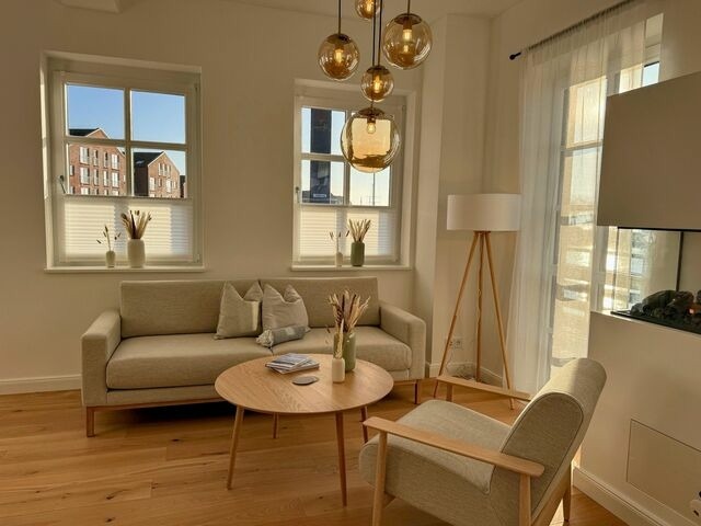 Ferienwohnung in Fehmarn OT Orth - Piratenschiff - First-Class Auszeit mit privaten Spa, Kamin, Meerblick & Gym - Bild 18