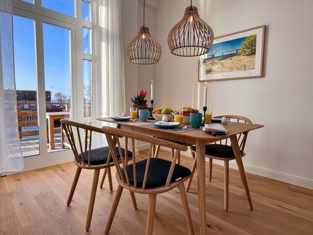 Ferienwohnung in Fehmarn OT Orth - Piratenschatz- Design-Wohnung mit privaten Spa, Kamin, Meerblick & Gym - Bild 7
