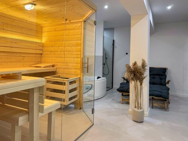 Ferienwohnung in Fehmarn OT Orth - Piratenschatz- Design-Wohnung mit privaten Spa, Kamin, Meerblick & Gym - Bild 8