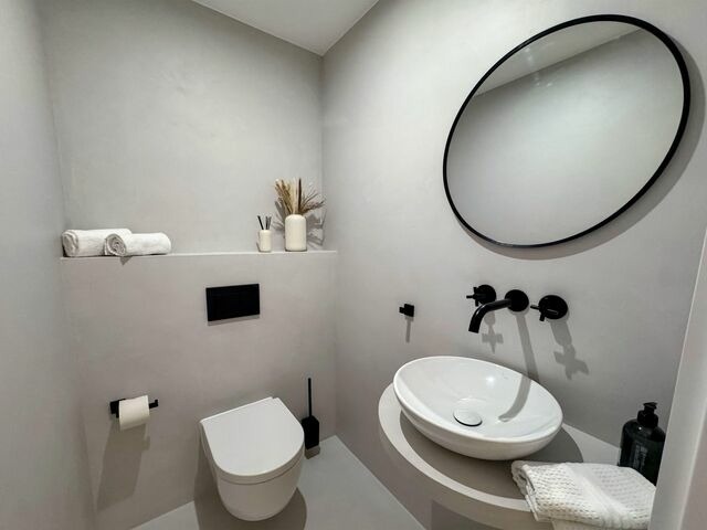 Ferienwohnung in Fehmarn OT Orth - Piratenschatz- Design-Wohnung mit privaten Spa, Kamin, Meerblick & Gym - Bild 12