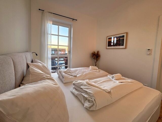 Ferienwohnung in Fehmarn OT Orth - Piratenschatz- Design-Wohnung mit privaten Spa, Kamin, Meerblick & Gym - Bild 13