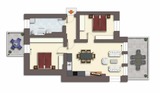 Ferienwohnung in Ahlbeck - (Brise) Villa Erika App. 3 - Bild 12