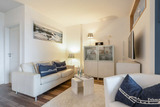 Ferienwohnung in Fehmarn OT Burgtiefe - Strandburg Strandfeeling: Balkon mit Seeblick - Bild 7