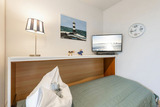 Ferienwohnung in Fehmarn OT Burgtiefe - Strandburg Strandfeeling: Balkon mit Seeblick - Bild 21